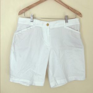 Talbots white ladies shorts